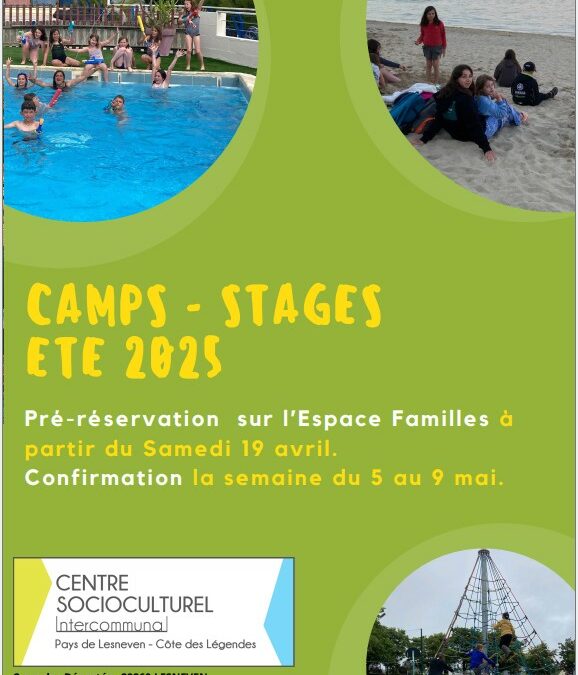 Camps et Stages de l’Eté 2025
