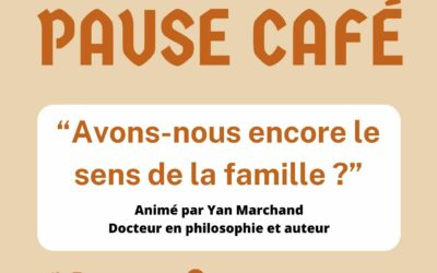 Pause Café 15 avril de 14h à 15h30