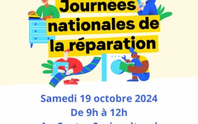 REPAIR CAFE Journées Nationales de la Réparation