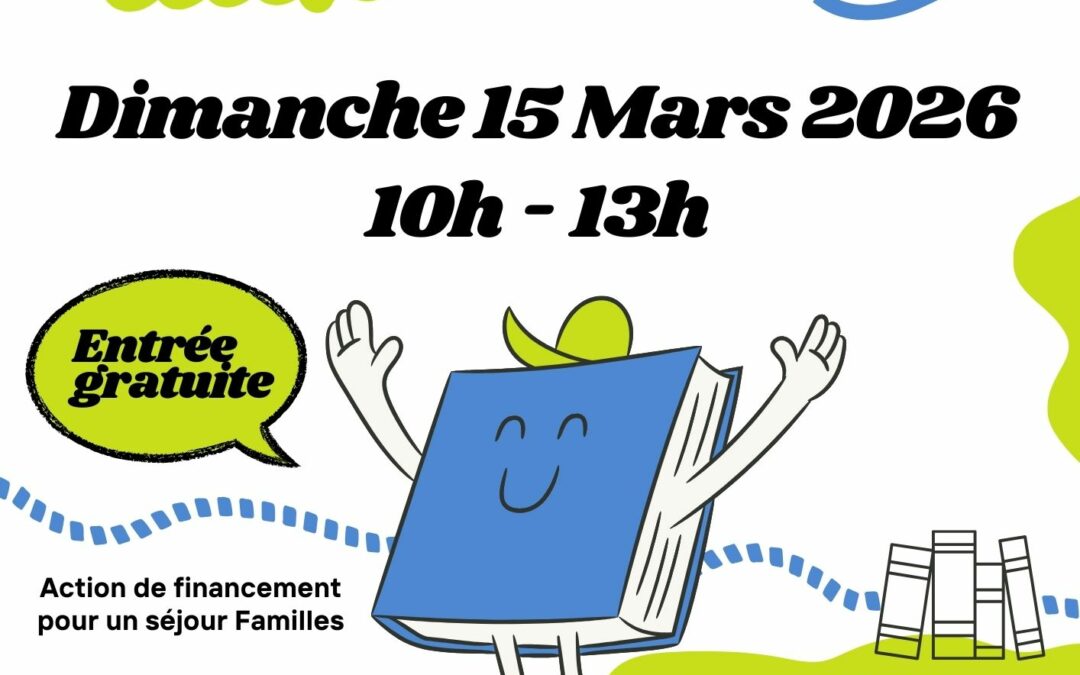 Bourse aux livres le dimanche 15 mars 2026