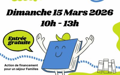 Bourse aux livres le dimanche 15 mars 2026